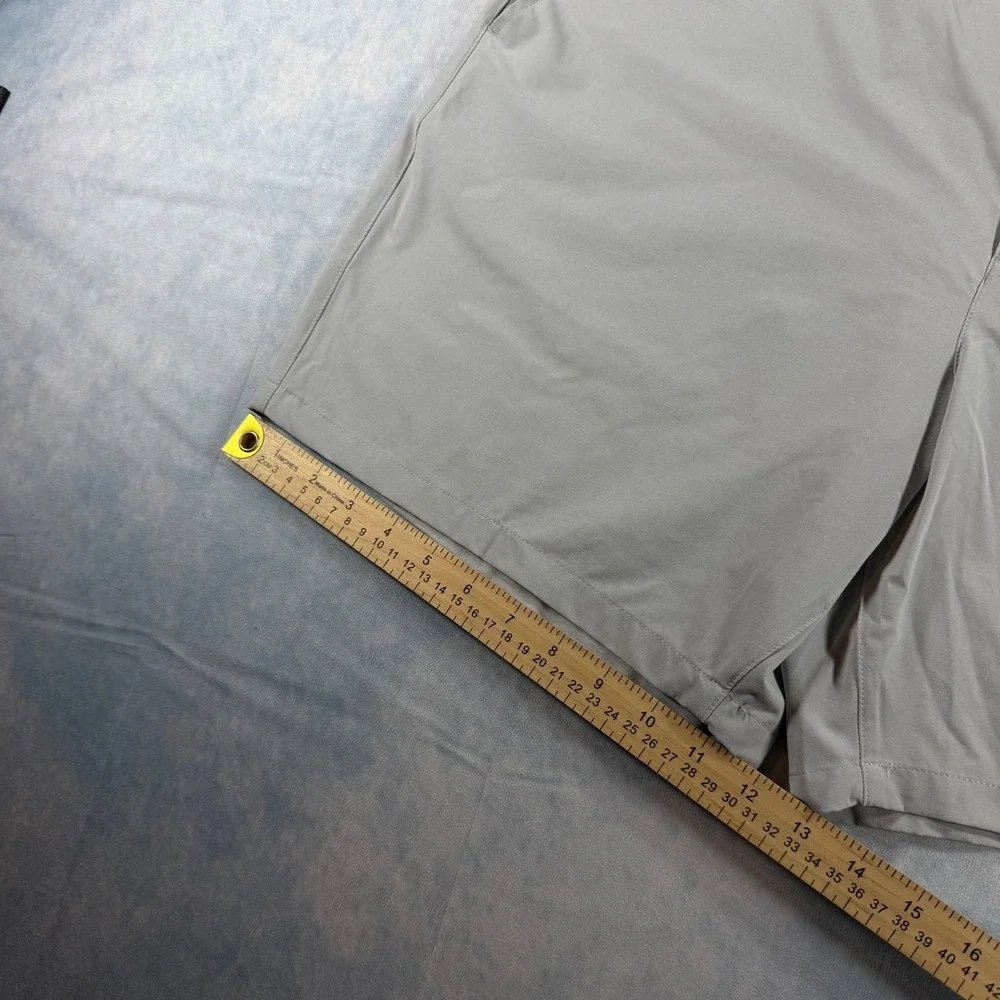 Marine Layer Saturday Shorts Mens 36 Grey Excellent Lightweight Performance